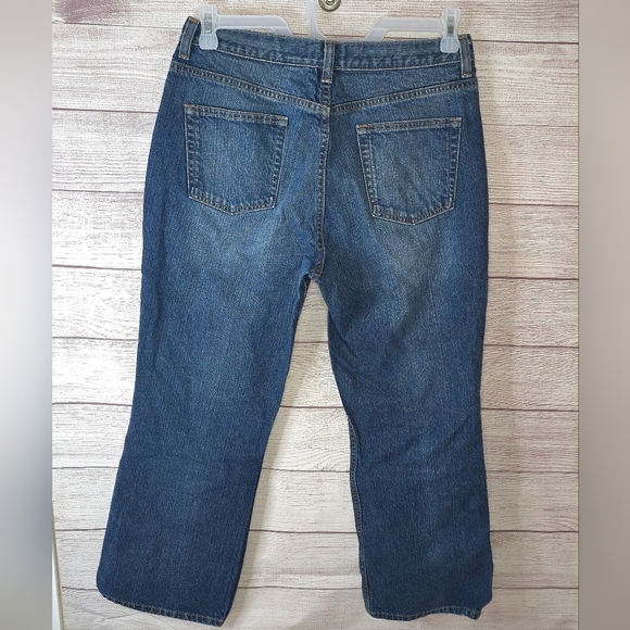 L.L. Bean Boot Cut Jeans Size 14 Petite - Picture 2 of 3